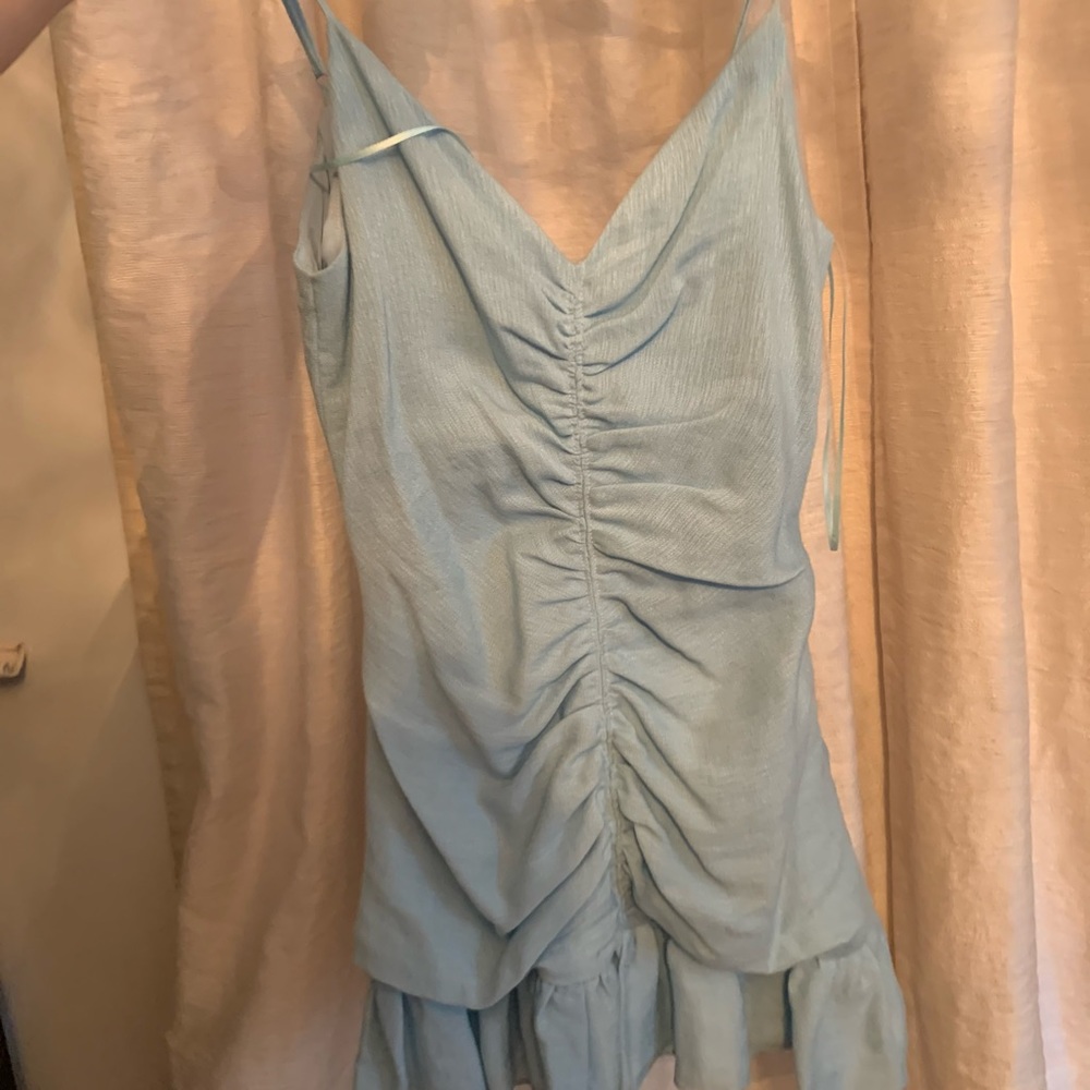 The East Order blue mini dress size M NWT